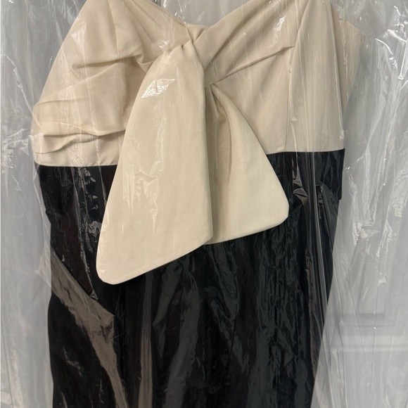 Express Black and Cream Jumpsuit - Picture 1 of 5